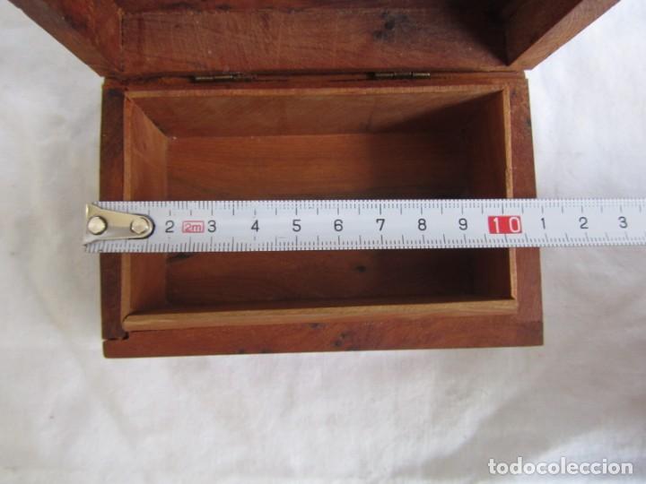 Antig&uuml;edades: Caja joyero de madera de raiz - Foto 10