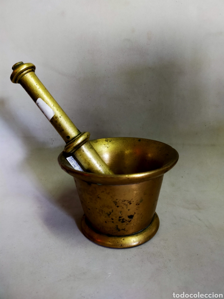 Antig&uuml;edades: MORTERO O ALMIREZ DE BRONCE - Foto 2