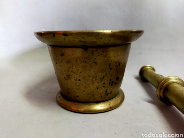 Antig&uuml;edades: MORTERO O ALMIREZ DE BRONCE - Foto 5