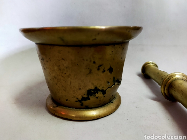Antig&uuml;edades: MORTERO O ALMIREZ DE BRONCE - Foto 7