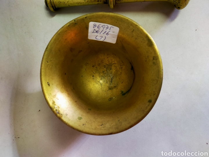 Antig&uuml;edades: MORTERO O ALMIREZ DE BRONCE - Foto 9