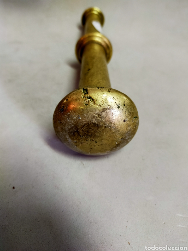 Antig&uuml;edades: MORTERO O ALMIREZ DE BRONCE - Foto 14