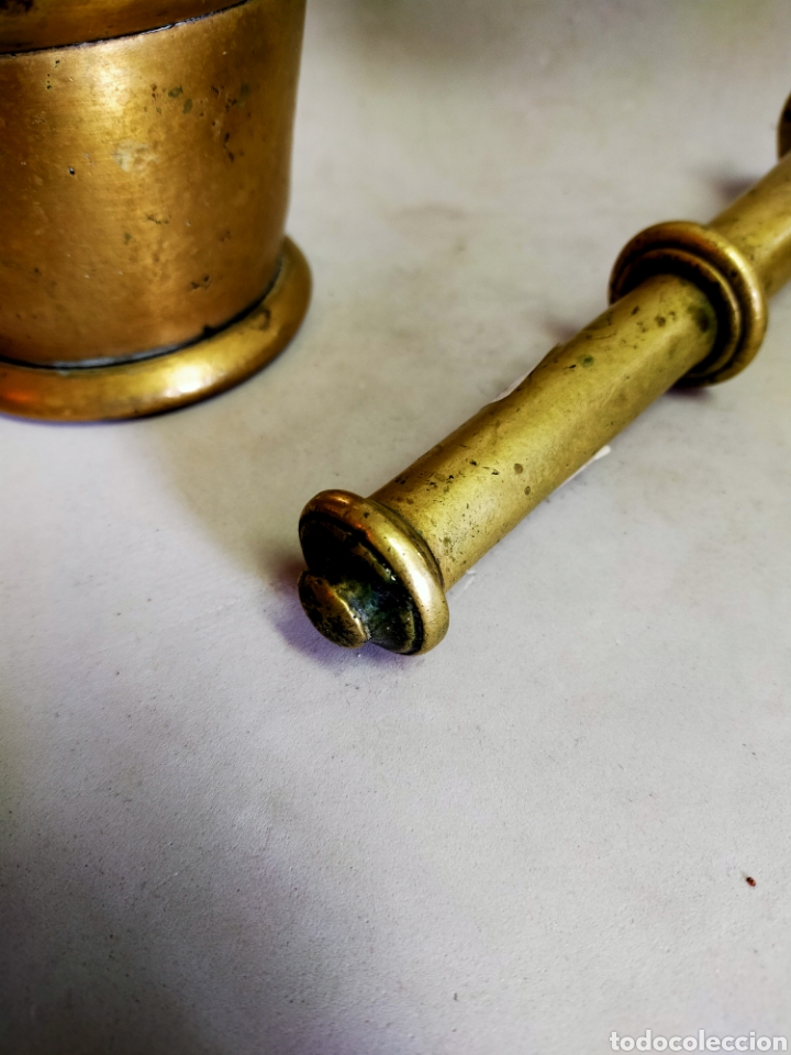 Antig&uuml;edades: MORTERO O ALMIREZ DE BRONCE - Foto 15