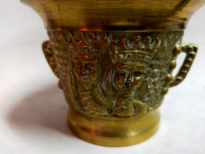 Antig&uuml;edades: ALMIREZ O MORTERO DE BRONCE - Foto 5