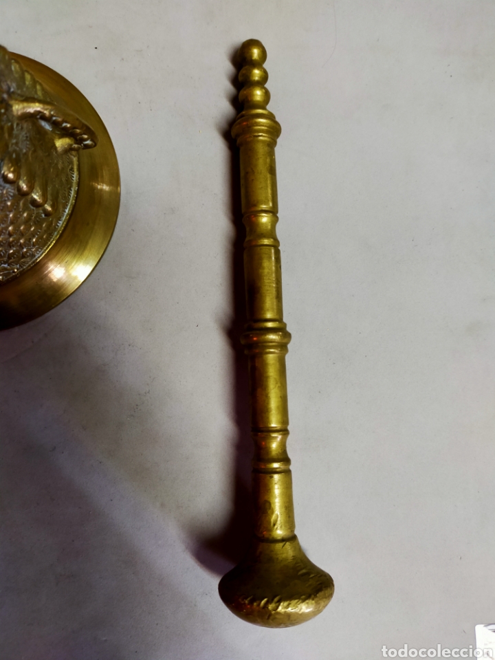 Antig&uuml;edades: ALMIREZ O MORTERO DE BRONCE - Foto 12