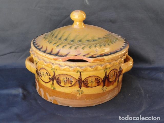 Antig&uuml;edades: ANTIGUA SOPERA DE CER&Aacute;MICA. - Foto 1