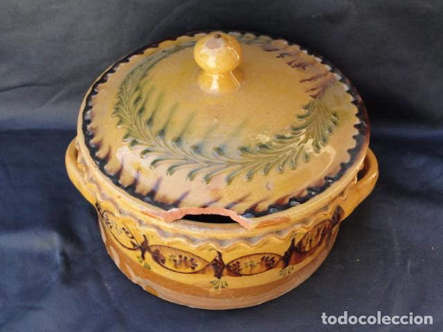 Antig&uuml;edades: ANTIGUA SOPERA DE CER&Aacute;MICA. - Foto 2