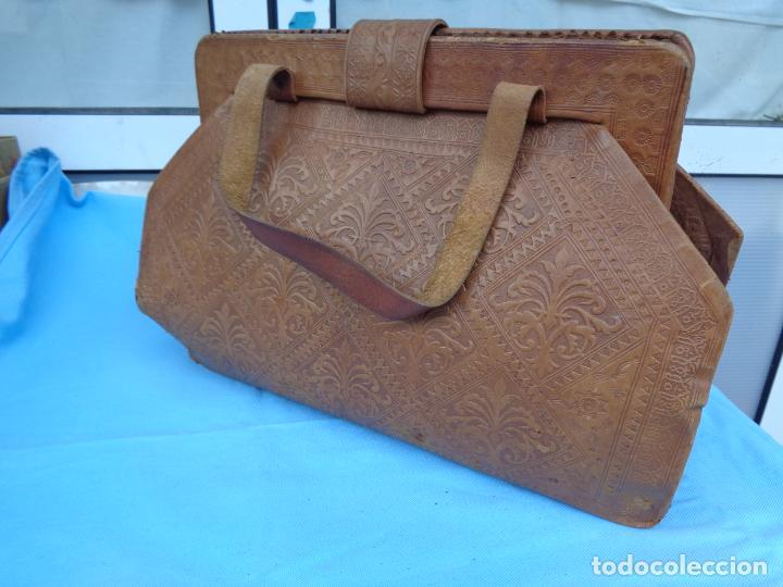 Antig&uuml;edades: BOLSO A&Ntilde;O 1920 COMPRADO EN LARACHE - Foto 7