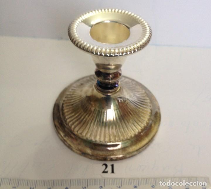 Antig&uuml;edades: CANDELABRO INGLES PLATA/PLATEADO - Foto 1