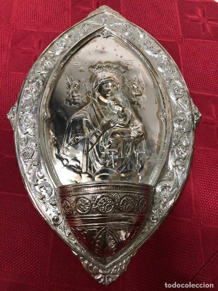 Antig&uuml;edades: BENDITERA VIRGEN PERPETUO SOCORRO - Foto 4