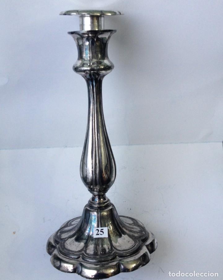 Antig&uuml;edades: CANDELABRO INGLES PLATA/PLATEADO - Foto 1
