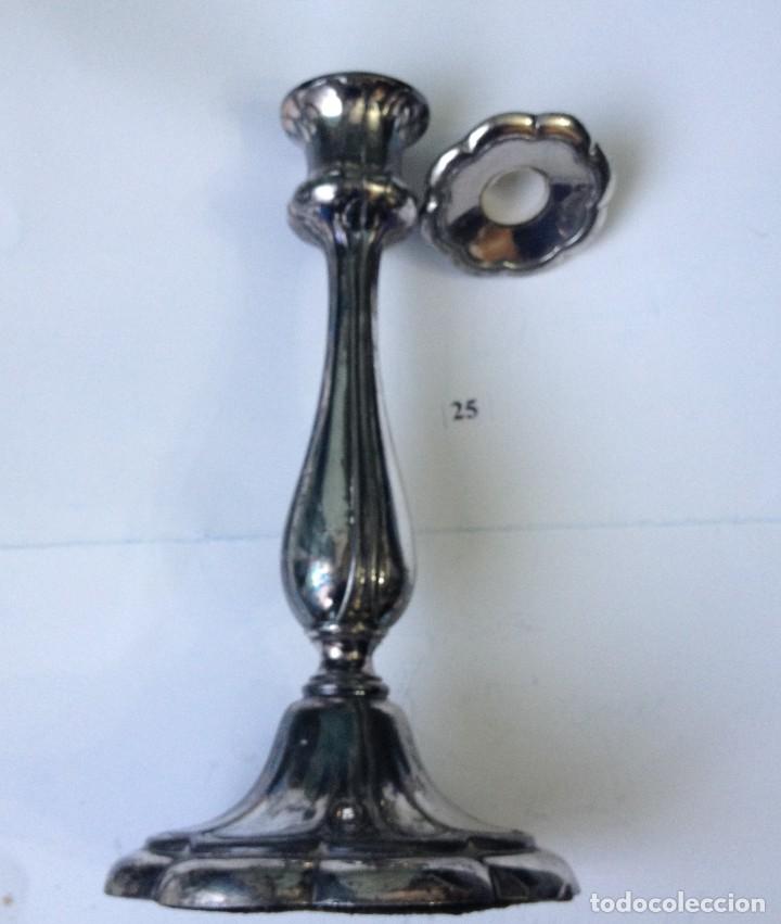 Antig&uuml;edades: CANDELABRO INGLES PLATA/PLATEADO - Foto 2