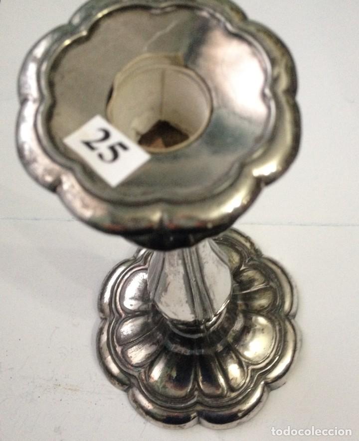 Antig&uuml;edades: CANDELABRO INGLES PLATA/PLATEADO - Foto 5