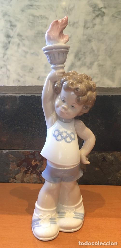 Antig&uuml;edades: LLADRO 4968 MU&Ntilde;ECO OLIMPICO // OLYMPIC PUPPET - Foto 1