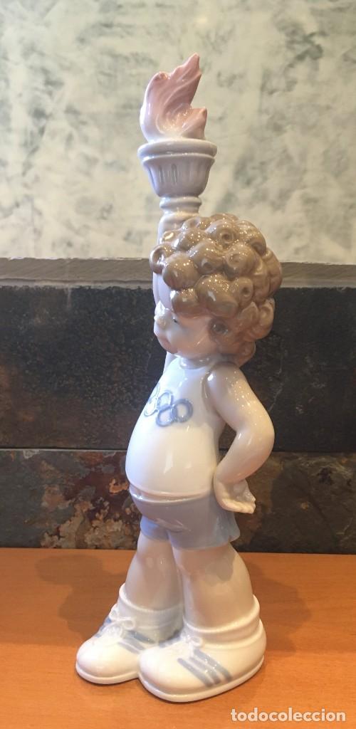 Antig&uuml;edades: LLADRO 4968 MU&Ntilde;ECO OLIMPICO // OLYMPIC PUPPET - Foto 2