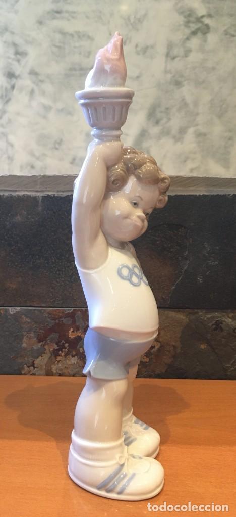 Antig&uuml;edades: LLADRO 4968 MU&Ntilde;ECO OLIMPICO // OLYMPIC PUPPET - Foto 4