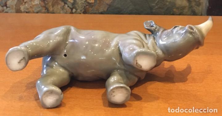 Antig&uuml;edades: LLADRO 5437 RINOCERONTE // MINI RHINO - Foto 7