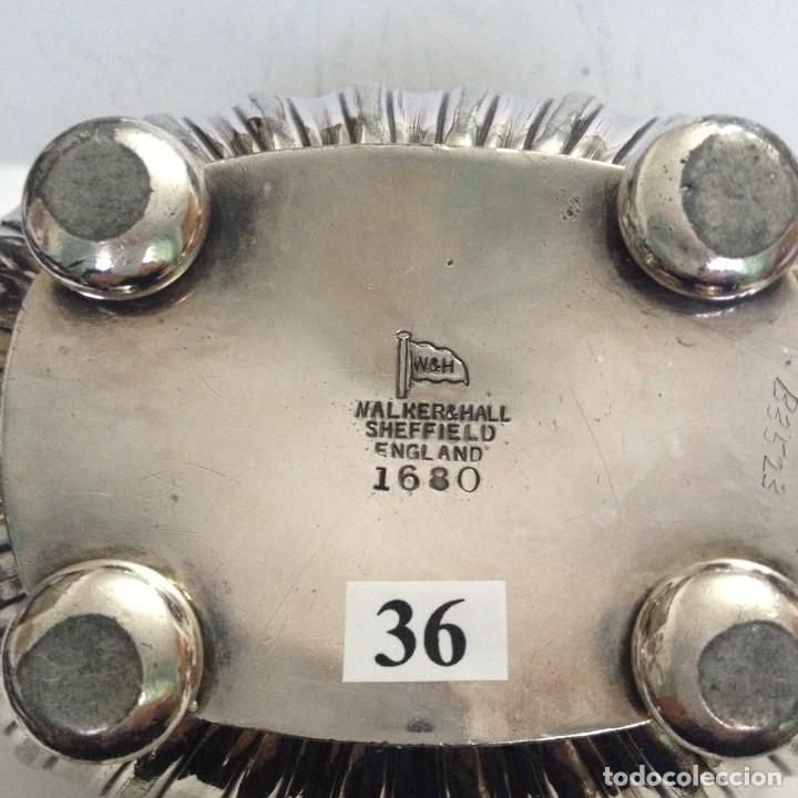 Antig&uuml;edades: AZUCARERO INGLES BA&Ntilde;O PLATA - Foto 6