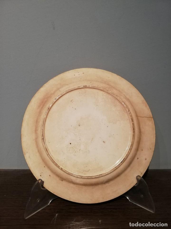 Antig&uuml;edades: PLATO DE LOZA DE SARGADELOS S. XIX - Foto 5