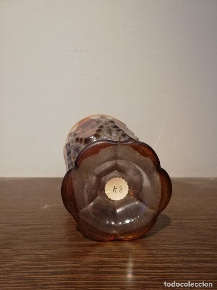 Antig&uuml;edades: COPA DE CRISTAL PRENSADO S. XIX - Foto 4