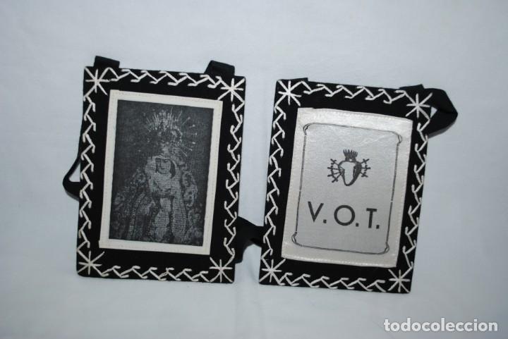 Antig&uuml;edades: ESCAPULARIO DE LA VIRGEN DOLOROSA . - Foto 1