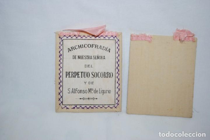 Antig&uuml;edades: ESCAPULARIO DE N . S . DEL PERPETUO SOCORO - Foto 2