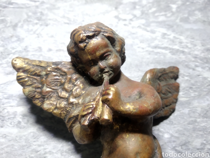 Antig&uuml;edades: ANGEL QUERUBIN EN RESINA. - Foto 2