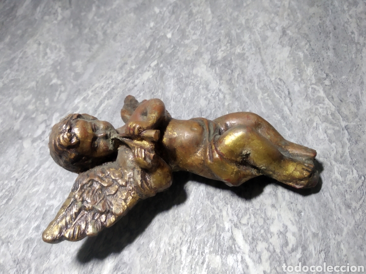 Antig&uuml;edades: ANGEL QUERUBIN EN RESINA. - Foto 3
