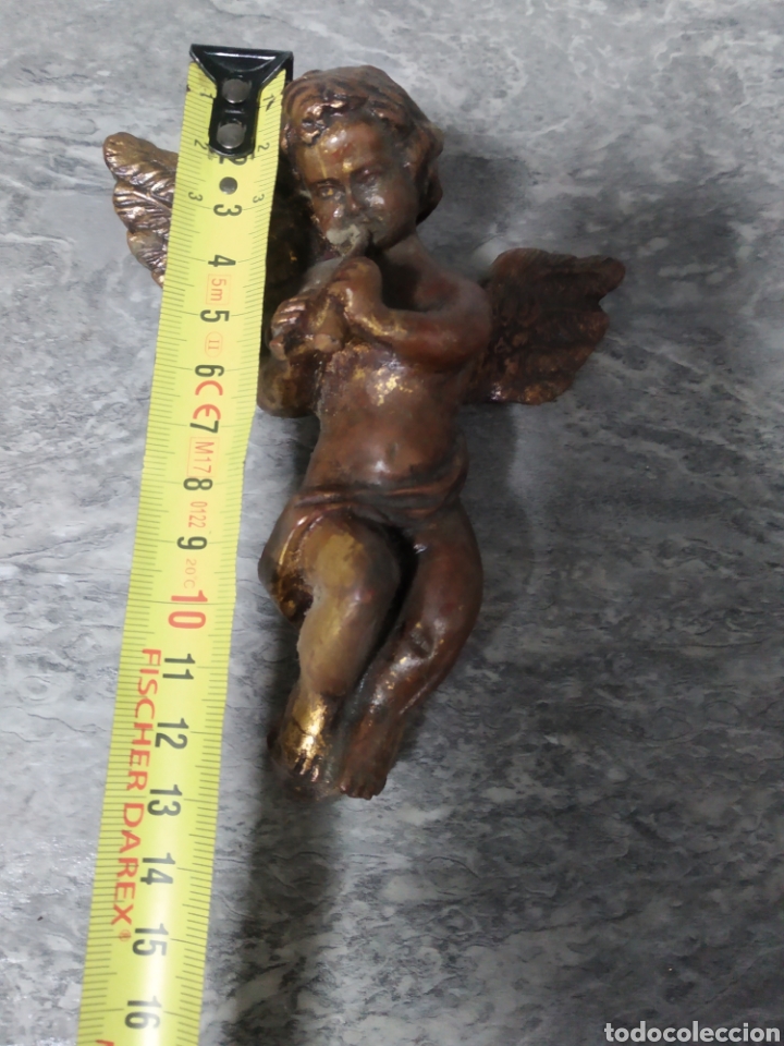 Antig&uuml;edades: ANGEL QUERUBIN EN RESINA. - Foto 6