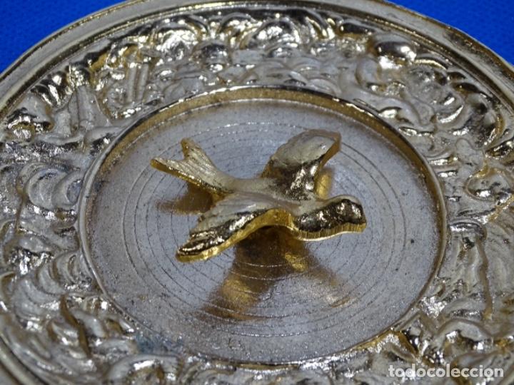 Antig&uuml;edades: PLATO DE BRONCE LIMOSNERO O PERITORIO. - Foto 2