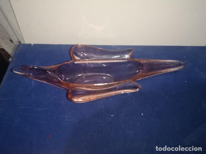 Antig&uuml;edades: P&aacute;jaro y cenicero de murano - Foto 3