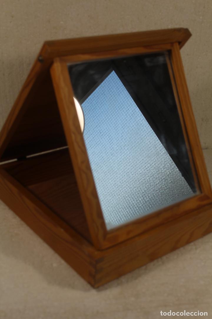 Antig&uuml;edades: caja costurero espejo - Foto 2