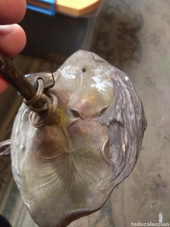 Antig&uuml;edades: L&aacute;mpara Modernista en forma de Flor - Foto 7