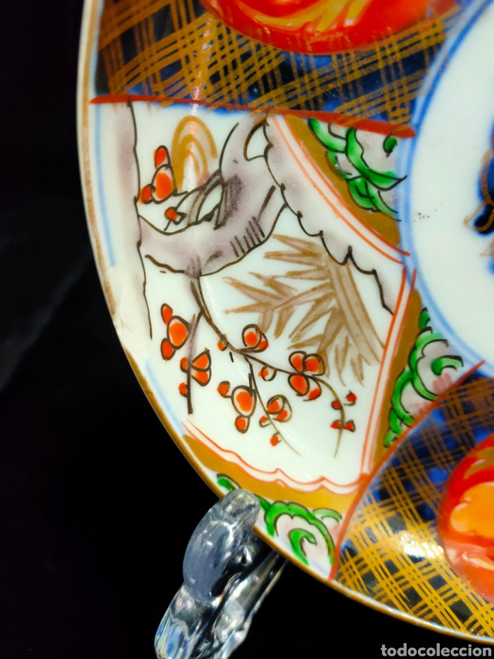 Antig&uuml;edades: Plato de porcelana oriental - Foto 3