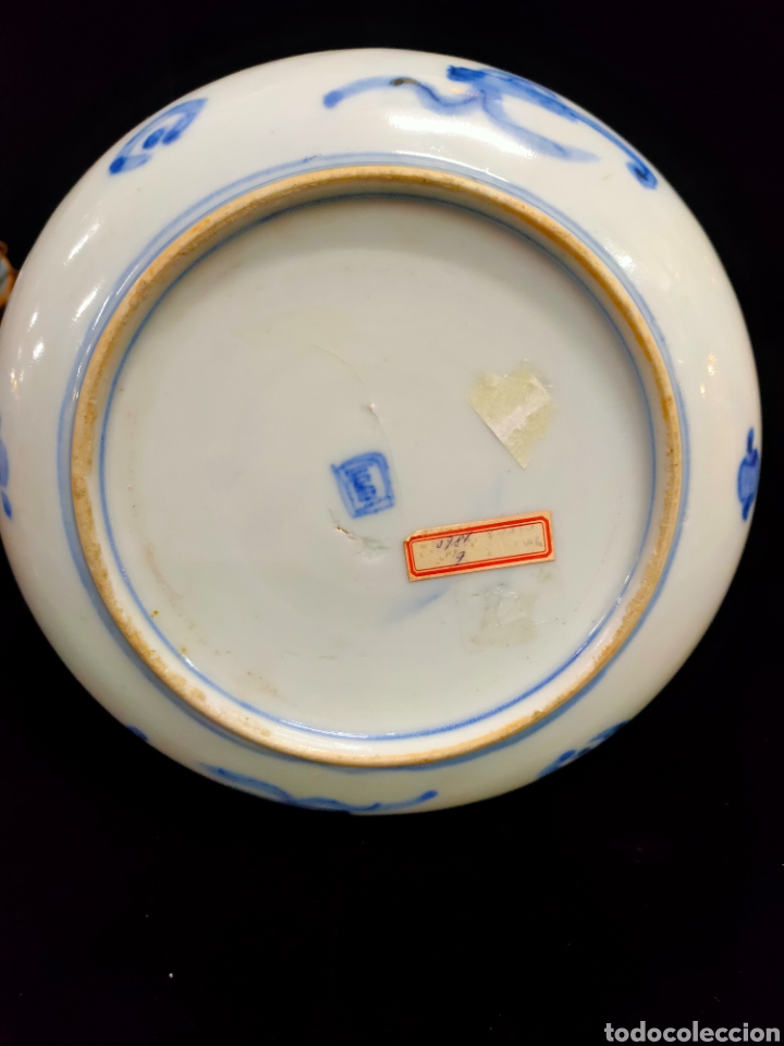 Antig&uuml;edades: Plato de porcelana oriental - Foto 5