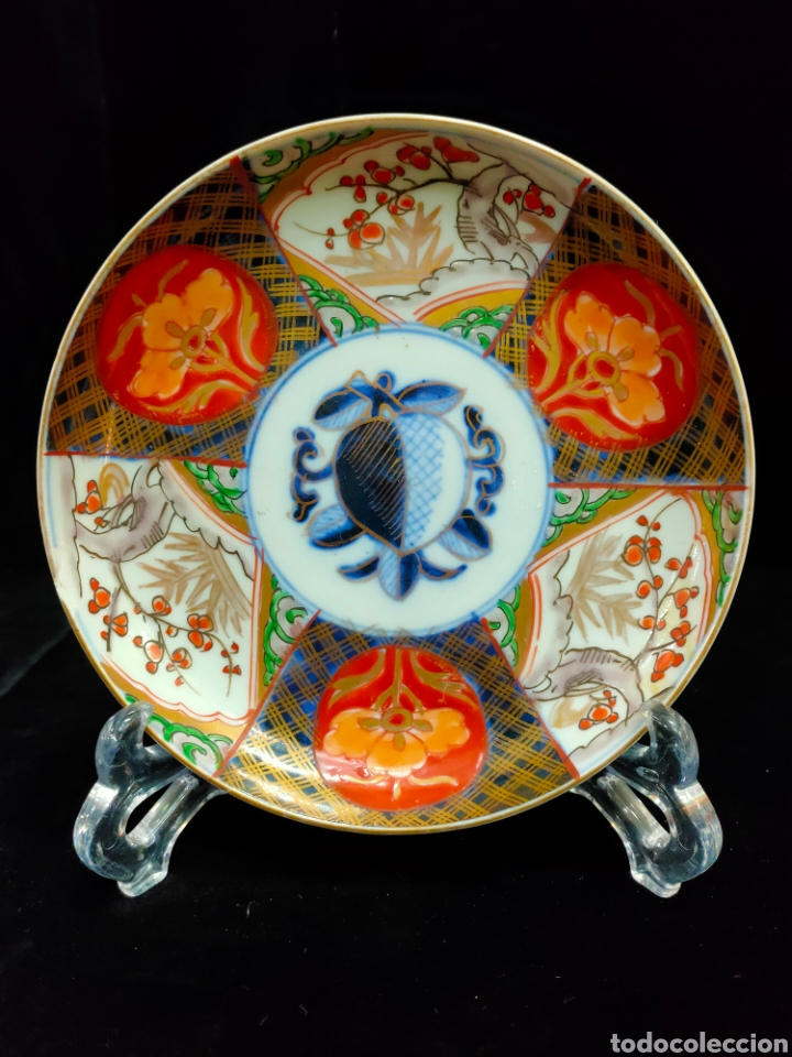 Antig&uuml;edades: Plato de porcelana oriental - Foto 1