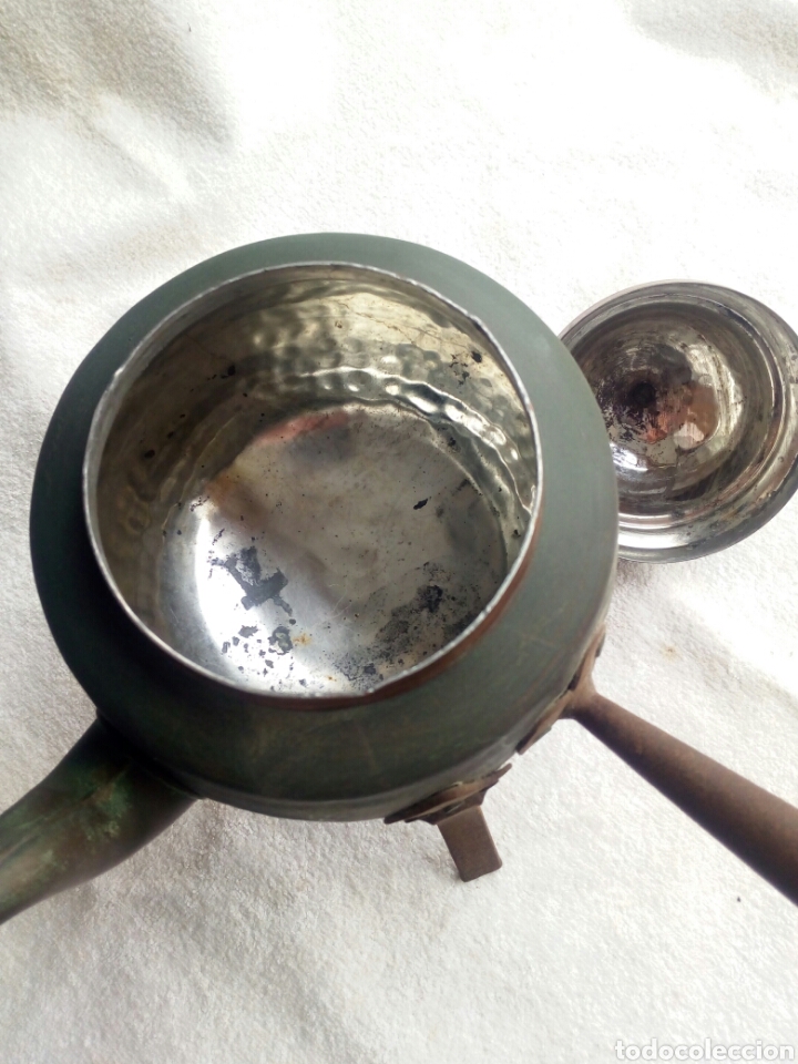 Antig&uuml;edades: Cafetera de cobre sueco - Foto 5