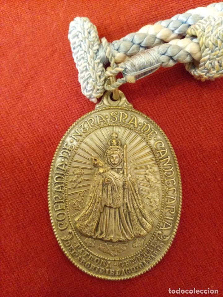 Antig&uuml;edades: Medalla Cofrad&iacute;a Candelaria. - Foto 3