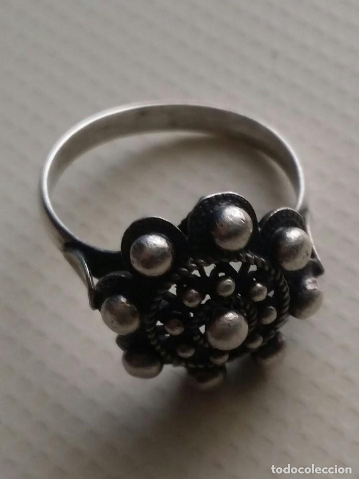 Antig&uuml;edades: ANILLO DE PLATA, SORTIJA CHARRA. - Foto 1