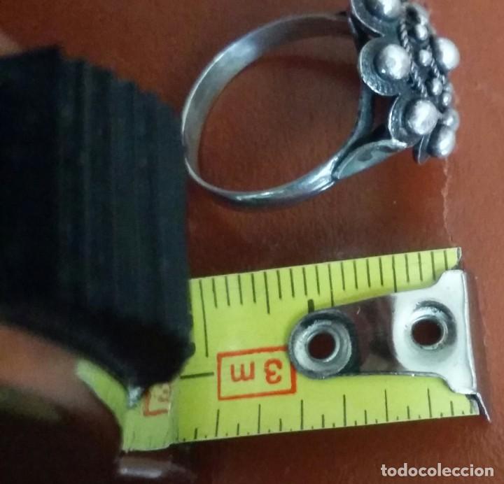 Antig&uuml;edades: ANILLO DE PLATA, SORTIJA CHARRA. - Foto 3
