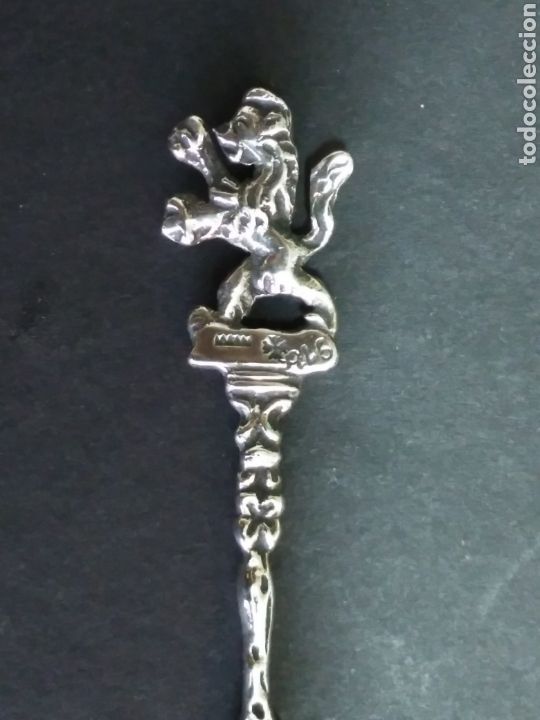 Antig&uuml;edades: TENEDOR DE APERITIVO DE PLATA CON CONTRASTES. - Foto 1