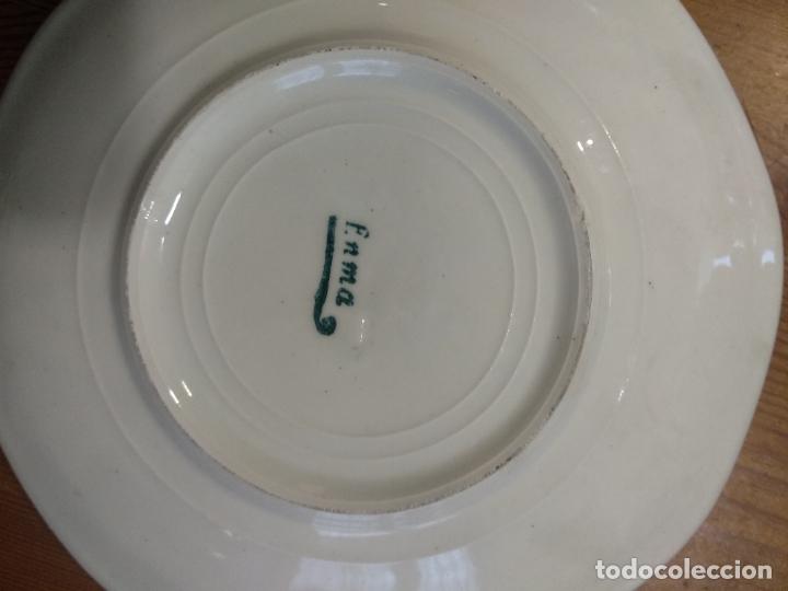 Antig&uuml;edades: PLATO DE DESAYUNO ENMA - Foto 2