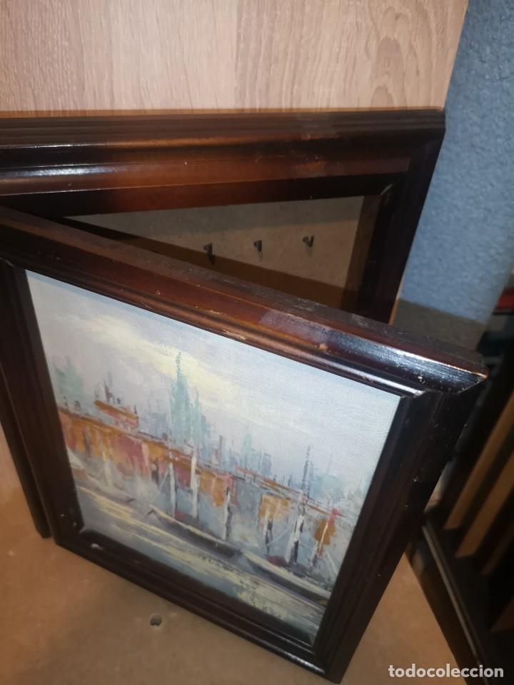 Antig&uuml;edades: Cuadro caja porta llaves - Foto 2