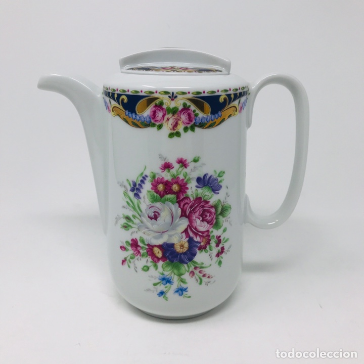 Antig&uuml;edades: Cafetera porcelana de Limoges - Foto 2