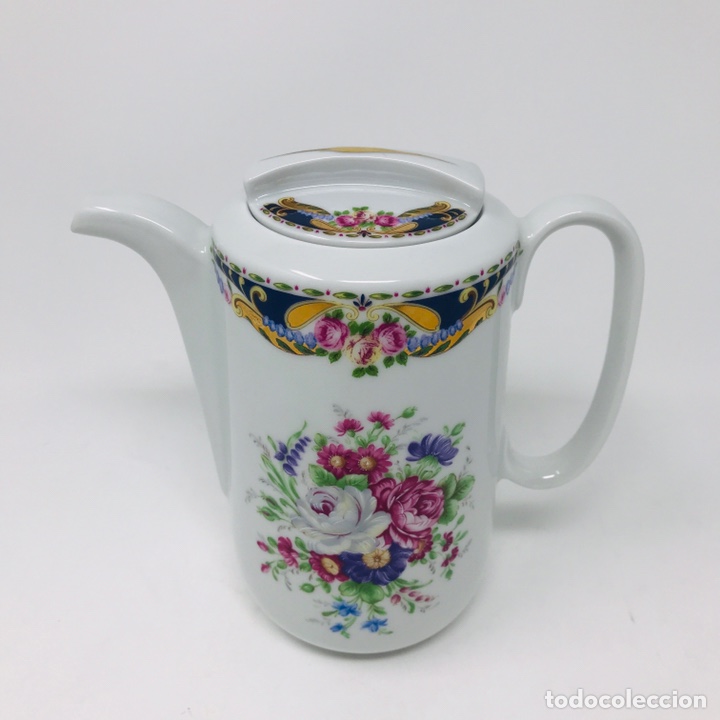 Antig&uuml;edades: Cafetera porcelana de Limoges - Foto 3