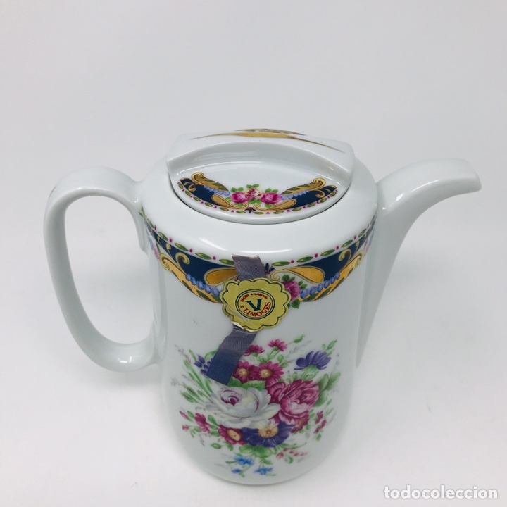 Antig&uuml;edades: Cafetera porcelana de Limoges - Foto 4