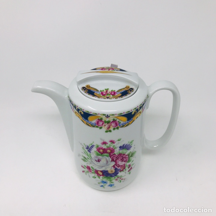 Antig&uuml;edades: Cafetera porcelana de Limoges - Foto 5