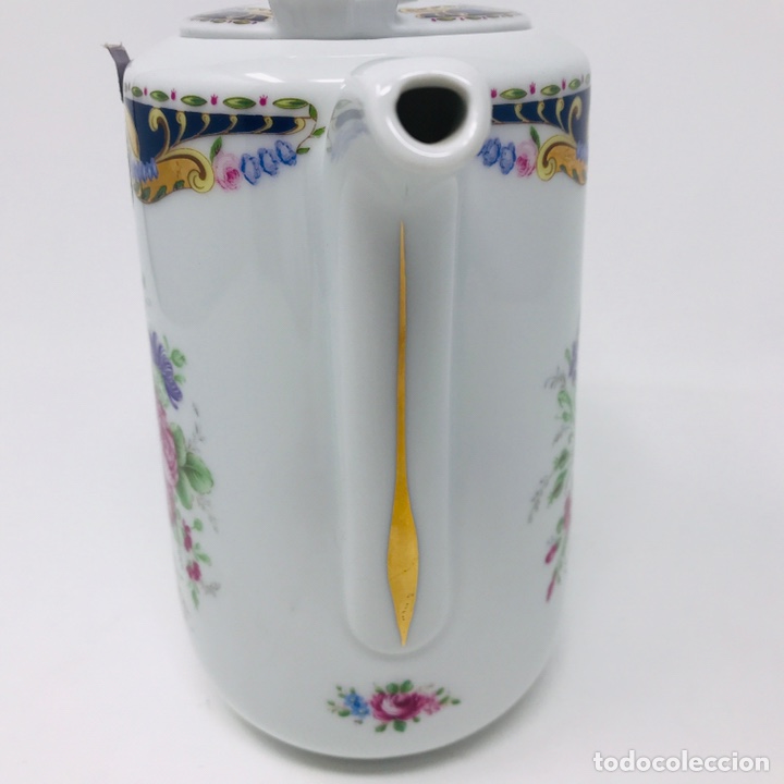 Antig&uuml;edades: Cafetera porcelana de Limoges - Foto 8