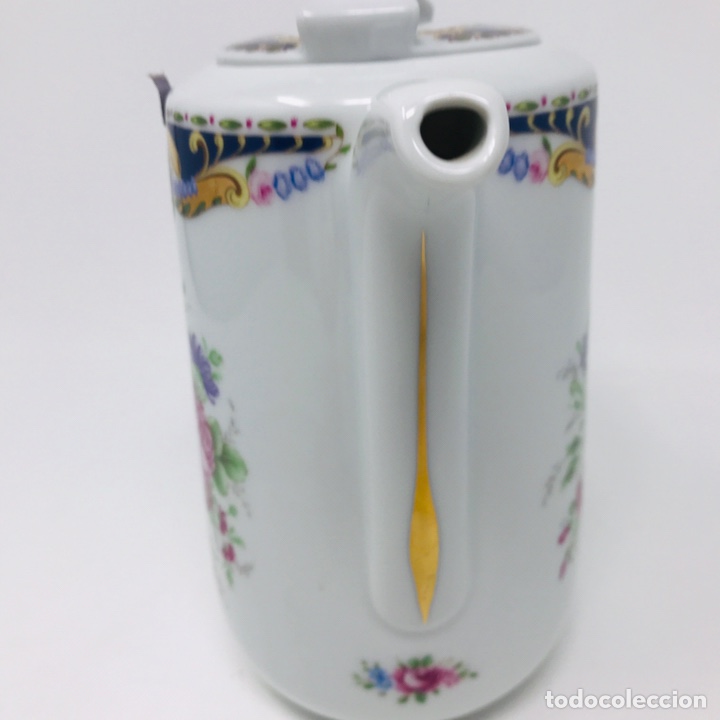 Antig&uuml;edades: Cafetera porcelana de Limoges - Foto 9