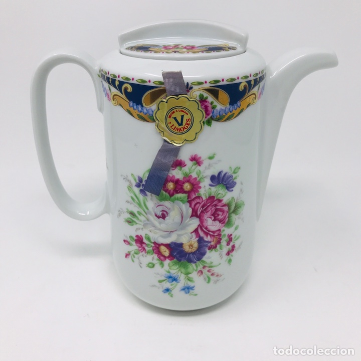 Antig&uuml;edades: Cafetera porcelana de Limoges - Foto 1